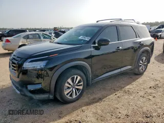 2023 Nissan Pathfinder SL with VIN 5N1DR3CA6PC235469, listed as a Copart auction lot 62963745 with 23,406 mi miles and Clean title. Bid and sale history available at DreamBid. Image 1.