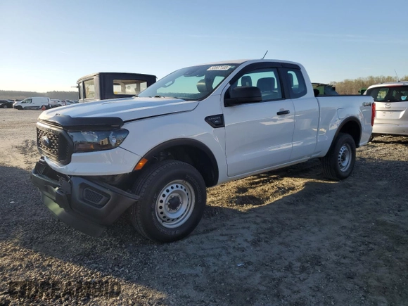 2020 Ford Ranger XL with VIN 1FTER1FH4LLA44004, listed as a Copart auction lot 50597155 with 59,173 mi miles and Salvage Title. Bid and sale history available at carsss.com. Image 1.