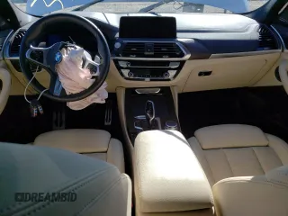 2021 BMW X4 xDrive30i with VIN 5UX2V1C01M9F91616, listed as a Copart auction lot 74006453 with 0 mi miles. Bid and sale history available at carsss.com. Image 8.