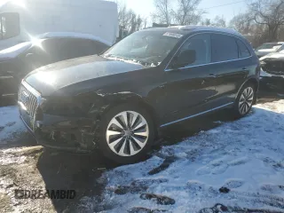 2016 Audi SQ5 Premium Plus with VIN WA1CGAFP8GA014181, listed as a Copart auction lot 87998015 with 117,236 mi miles and Salvage Title. Bid and sale history available at carsss.com. Image 1.