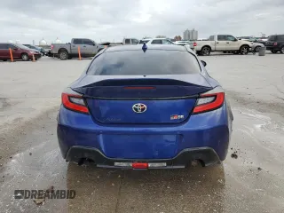 2022 Toyota GR86 Premium with VIN JF1ZNBF16N8752935, listed as a Copart auction lot 84815234 with 33,085 mi miles and Salvage Title. Bid and sale history available at carsss.com. Image 6.