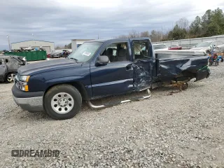 2005 Chevrolet Silverado 1500 Work Truck with VIN 1GCEC19XX5Z154155, listed as a Copart auction lot 47946805 with 107,425 mi miles and Clean Title. Bid and sale history available at carsss.com. Image 1.