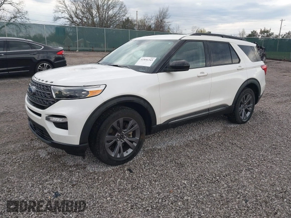 2022 Ford Explorer XLT with VIN 1FMSK8DH6NGC07066, listed as a IAAI auction lot 41856343 with 31,711 mi miles and . Bid and sale history available at DreamBid. Image 2.