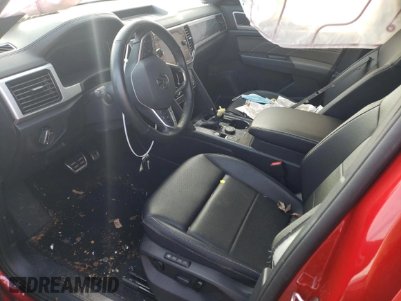 2021 Volkswagen Atlas SEL with VIN 1V2SE2CA8MC230107, listed as a Copart auction lot 36665393 with Not provided miles and . Bid and sale history available at DreamBid. Image 7.