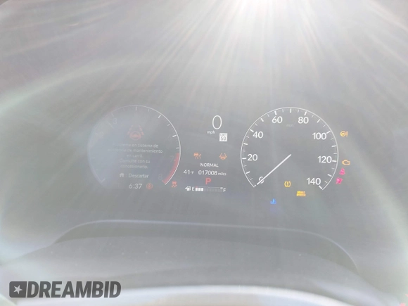 2024 Honda HR-V Sport with VIN 3CZRZ2H53RM786468, listed as a IAAI auction lot 42058045 with 17,008 mi miles and . Bid and sale history available at DreamBid. Image 7.