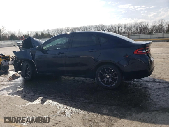 2015 Dodge Dart SXT with VIN 1C3CDFBB8FD141438, listed as a Copart auction lot 50572905 with Not Provided miles and Salvage Title. Bid and sale history available at DreamBid. Image 2.