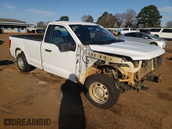 2023 Ford F-150 XL with VIN 1FTMF1CB0PKF28526, listed as a Copart auction lot 87726585 with 51,869 mi miles and Salvage Title. Bid and sale history available at carsss.com. Image 4.