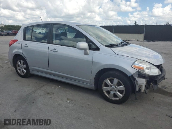 2011 Nissan Versa S with VIN 3N1BC1CP3BL492448, listed as a Copart auction lot 61236095 with 163,063 mi miles and Salvage title. Bid and sale history available at DreamBid. Image 4.