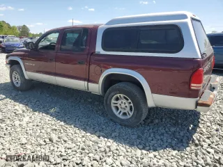 2002 Dodge Dakota SLT with VIN 1B7HG48N82S536711, listed as a Copart auction lot 53661535 with 161,460 mi miles and Clean Title. Bid and sale history available at carsss.com. Image 2.