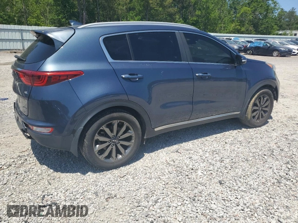 2018 Kia Sportage EX with VIN KNDPN3AC0J7428315, listed as a Copart auction lot 53609005 with 110,142 mi miles and Salvage title. Bid and sale history available at DreamBid. Image 3.