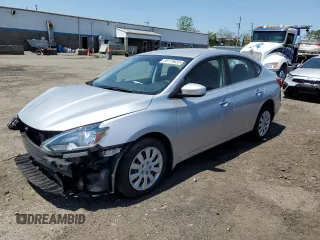 2017 Nissan Sentra SV with VIN 3N1AB7AP7HY375326, listed as a Copart auction lot 56179655 with 39,455 mi miles and Salvage title. Bid and sale history available at DreamBid. Image 1.