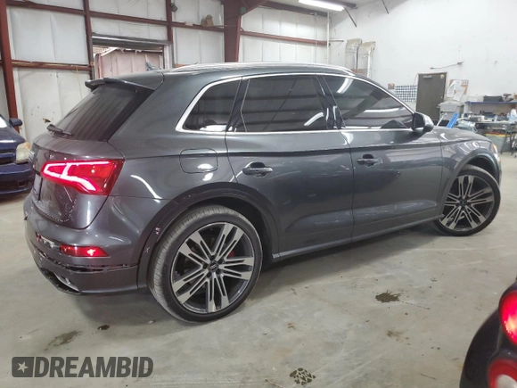 2018 Audi SQ5 Prestige with VIN WA1C4AFY6J2126545, listed as a Copart auction lot 62265185 with 78,396 mi miles and Salvage title. Bid and sale history available at DreamBid. Image 3.