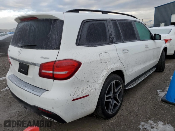 2018 Mercedes-Benz GLS 550 with VIN 4JGDF7DE9JB096114, listed as a Copart auction lot 38992954 with 102,578 mi miles and . Bid and sale history available at DreamBid. Image 3.