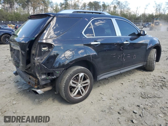 2016 Chevrolet Equinox LTZ z VIN 2GNFLGE37G6174718, wystawiony jako Copart lot #52518065 z przebiegiem 82 827 mil mil oraz Szkoda całkowita • Salvage title. Historia ofert i sprzedaży dostępna na DreamBid. Obrazek 3.