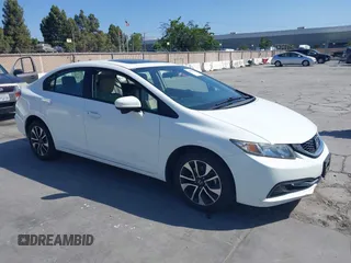 2015 Honda Civic EX z VIN 19XFB2F86FE251991, wystawiony jako IAAI lot #42405344 z przebiegiem 127 019 mil mil oraz . Historia ofert i sprzedaży dostępna na DreamBid. Obrazek 1.