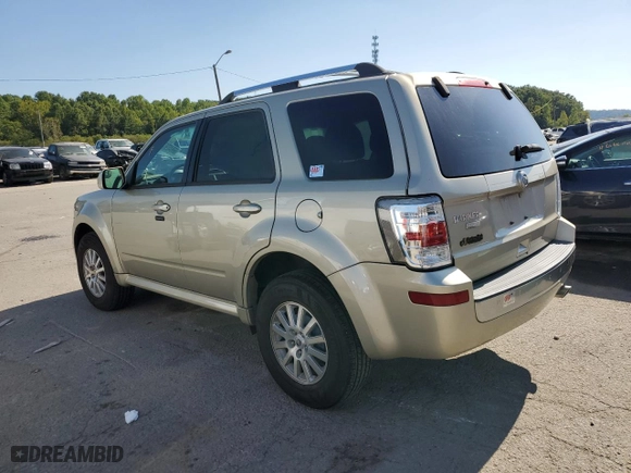 2010 Mercury Mariner Premier with VIN 4M2CN8H75AKJ15305, listed as a Copart auction lot 81300233 with 77,650 mi miles and Salvage Title. Bid and sale history available at carsss.com. Image 2.