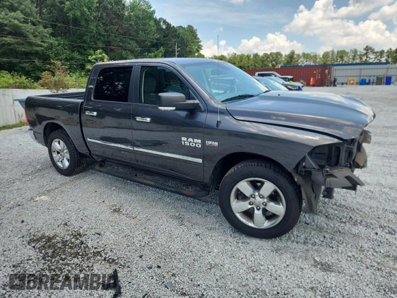 2016 Ram 1500 Lone Star with VIN 1C6RR6LT0GS221609, listed as a Copart auction lot 62745735 with 139,390 mi miles and Salvage title. Bid and sale history available at DreamBid. Image 4.