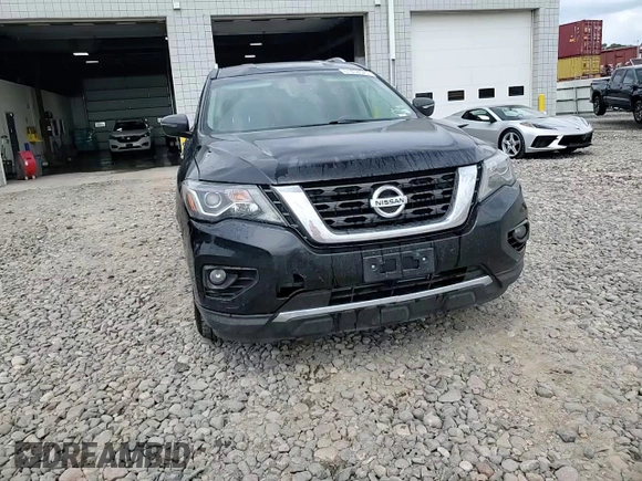 2017 Nissan Pathfinder SV with VIN 5N1DR2MM7HC662261, listed as a Copart auction lot 61438525 with 159,864 mi miles and Salvage title. Bid and sale history available at DreamBid. Image 14.
