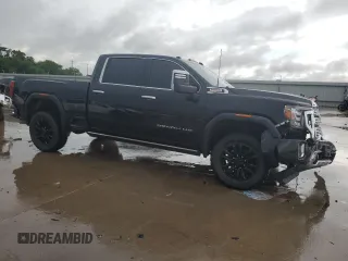 2022 GMC Sierra 2500HD Denali z VIN 1GT49REY7NF314792, wystawiony jako Copart lot #55963455 z przebiegiem 114 853 mil mil oraz Szkoda całkowita • Salvage title. Historia ofert i sprzedaży dostępna na DreamBid. Obrazek 4.