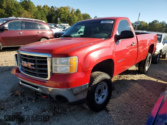 2008 GMC Sierra 1500 with VIN 1GTHC24K08E216642, listed as a Copart auction lot 75222584 with 210,261 mi miles and Salvage Title. Bid and sale history available at DreamBid. Image 1.
