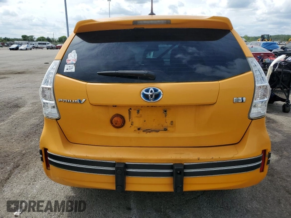 2013 Toyota Prius Two with VIN JTDZN3EU7D3257151, listed as a Copart auction lot 56364445 with 380,553 mi miles and Clean Title. Bid and sale history available at DreamBid. Image 6.