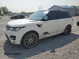 2014 Land Rover Range Rover Sport Autobiography z VIN SALWV2EF2EA319222, wystawiony jako Copart lot #59714475 z przebiegiem 165 543 mil mil oraz Szkoda całkowita • Salvage title. Historia ofert i sprzedaży dostępna na DreamBid. Obrazek 1.