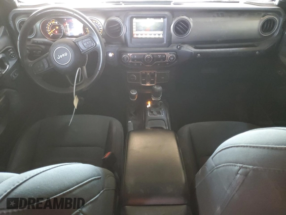 2021 Jeep Wrangler Unlimited Freedom with VIN 1C4HJXDG0MW648666, listed as a Copart auction lot 84260174 with 39,021 mi miles and Salvage title. Bid and sale history available at DreamBid. Image 8.