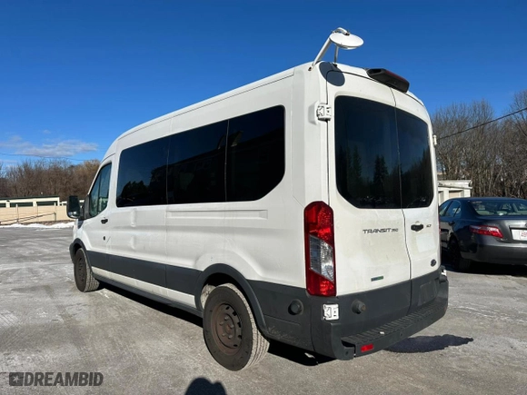 2018 Ford Transit Wagon XL with VIN 1FBZX2CG3JKB46779, listed as a Copart auction lot 89145775 with 168,914 mi miles and Clean Title. Bid and sale history available at carsss.com. Image 2.