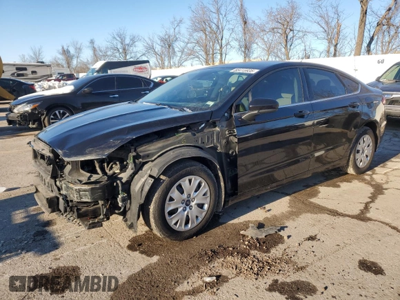 2019 Ford Fusion S with VIN 3FA6P0G79KR268479, listed as a Copart auction lot 88415935 with 91,258 mi miles and Salvage Title. Bid and sale history available at DreamBid. Image 1.