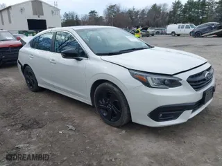 2022 Subaru Legacy Sport with VIN 4S3BWAH65N3009112, listed as a IAAI auction lot 41839285 with 45,383 mi miles. Bid and sale history available at carsss.com. Image 1.