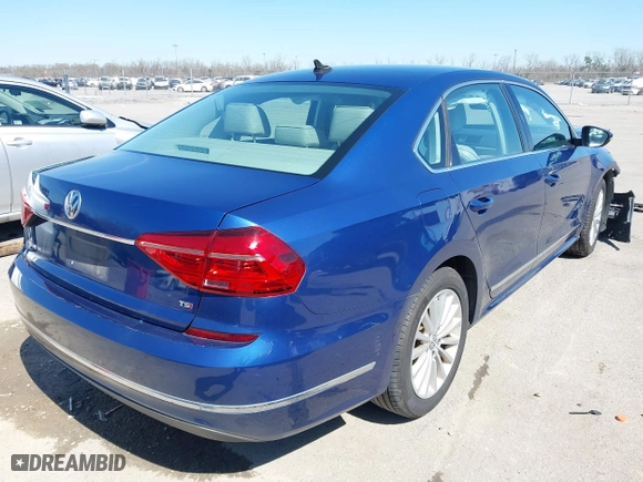 2016 Volkswagen Passat 1.8T SE w/Technology with VIN 1VWBS7A36GC047480, listed as a IAAI auction lot 41685321 with 121,379 mi miles. Bid and sale history available at carsss.com. Image 4.