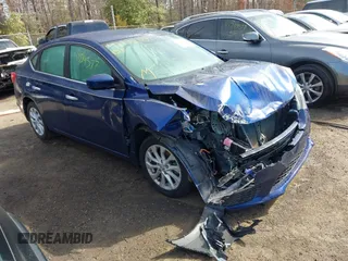 2019 Nissan Sentra SV with VIN 3N1AB7AP9KY290995, listed as a IAAI auction lot 41732723 with 80,305 mi miles and . Bid and sale history available at DreamBid. Image 1.