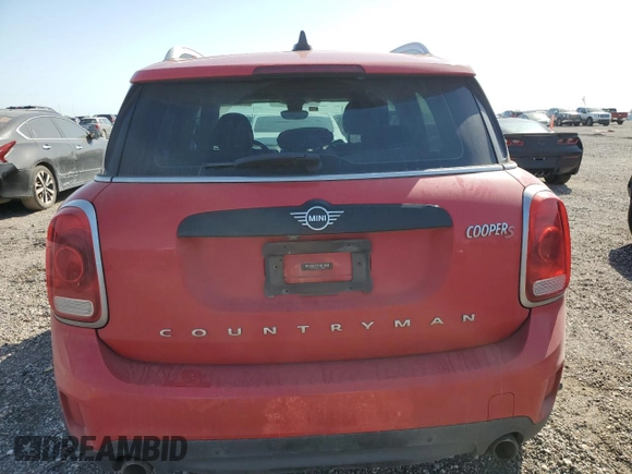 2020 MINI Countryman Cooper S with VIN WMZYW7C01L3L70690, listed as a Copart auction lot 51688935 with 107,702 mi miles and Salvage Title. Bid and sale history available at DreamBid. Image 6.