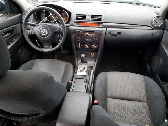 2008 Mazda 3 i Sport with VIN JM1BK12F981786106, listed as a Copart auction lot 85446424 with 200,362 mi miles and Salvage Title. Bid and sale history available at DreamBid. Image 8.