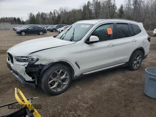 2023 BMW X3 xDrive30i with VIN 5UX53DP06P9S45755, listed as a Copart auction lot 51047065 with 0 mi miles and Clean Title. Bid and sale history available at carsss.com. Image 1.