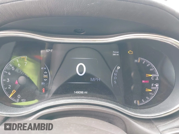 2014 Jeep Grand Cherokee Overland with VIN 1C4RJECG4EC543092, listed as a IAAI auction lot 40981315 with 149,096 mi miles. Bid and sale history available at carsss.com. Image 7.
