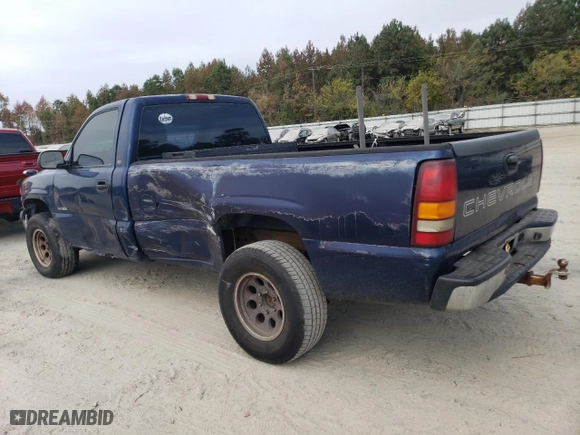 2002 Chevrolet Silverado 1500 LS with VIN 1GCEK14V62Z205980, listed as a Copart auction lot 79086614 with 227,466 mi miles and Salvage Title. Bid and sale history available at carsss.com. Image 2.