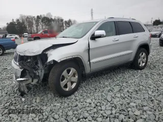 2012 Jeep Grand Cherokee Limited with VIN 1C4RJEBG7CC354127, listed as a Copart auction lot 44408345 with 134,663 mi miles and Salvage Title. Bid and sale history available at carsss.com. Image 1.