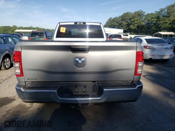 2023 Ram 2500 Tradesman with VIN 3C6UR4HJ2PG516319, listed as a Copart auction lot 56374694 with 6,823 mi miles and Salvage Title. Bid and sale history available at carsss.com. Image 6.