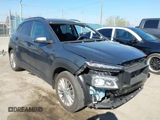 2021 Hyundai Kona SEL with VIN KM8K22AA3MU670951, listed as a IAAI auction lot 41840169 with Not Provided miles and . Bid and sale history available at carsss.com. Image 1.