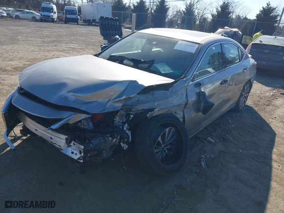 2020 Lexus ES with VIN 58ADZ1B11LU069221, listed as a IAAI auction lot 41705468 with 49,853 mi miles. Bid and sale history available at carsss.com. Image 2.