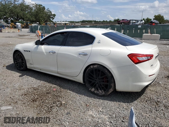 2019 Maserati Ghibli S Q4 GranLusso with VIN ZAM57YTL5K1329372, listed as a Copart auction lot 68972364 with 53,387 mi miles and Salvage Title. Bid and sale history available at carsss.com. Image 2.