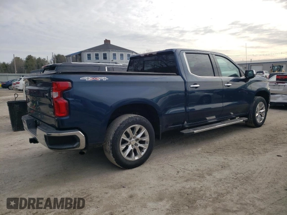 2020 Chevrolet Silverado 1500 LTZ with VIN 3GCUYGED2LG241850, listed as a Copart auction lot 47477065 with 31,589 mi miles and Salvage Title. Bid and sale history available at DreamBid. Image 3.