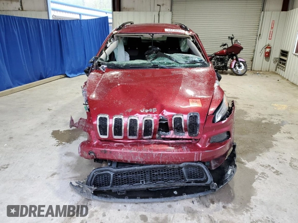 2017 Jeep Cherokee Sport z VIN 1C4PJMAB9HW632569, wystawiony jako Copart lot #54710555 z przebiegiem 109 800 mil mil oraz Szkoda całkowita • Salvage title. Historia ofert i sprzedaży dostępna na DreamBid. Obrazek 5.