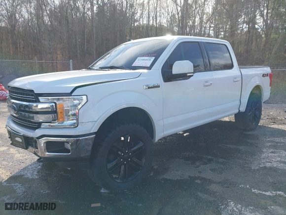 2020 Ford F-150 XL with VIN 1FTEW1E50LKD51093, listed as a IAAI auction lot 41586026 with 138,074 mi miles. Bid and sale history available at carsss.com. Image 19.