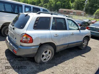 2004 Hyundai Santa Fe z VIN KM8SB12B14U711904, wystawiony jako Copart lot #58957365 z przebiegiem 214 051 mil mil oraz Szkoda całkowita • Salvage title. Historia ofert i sprzedaży dostępna na DreamBid. Obrazek 3.