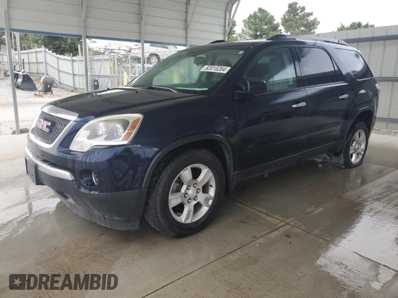 2011 GMC Acadia SL with VIN 1GKKRNED9BJ150844, listed as a Copart auction lot 82015264 with 154,784 mi miles and Clean title. Bid and sale history available at DreamBid. Image 1.