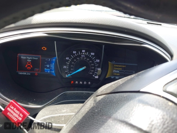 2015 Ford Fusion SE with VIN 3FA6P0H70FR161566, listed as a IAAI auction lot 42151252 with 198,496 mi miles and . Bid and sale history available at DreamBid. Image 7.