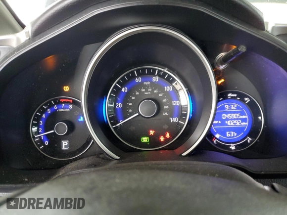 2020 Honda Fit LX with VIN 3HGGK5H41LM709083, listed as a Copart auction lot 60003515 with 45,905 mi miles and Salvage title. Bid and sale history available at DreamBid. Image 9.