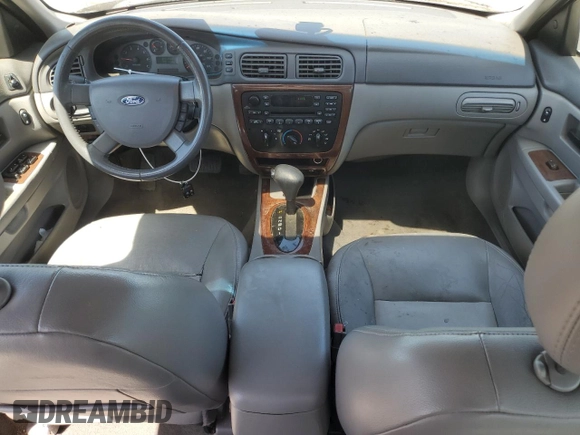 2006 Ford Taurus SEL z VIN 1FAFP56U36A166972, wystawiony jako Copart lot #57146175 z przebiegiem 130 205 mil mil oraz Czysty tytuł • Clean title. Historia ofert i sprzedaży dostępna na DreamBid. Obrazek 8.